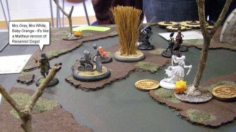 Malifaux, Gothic Steampunk Horror: Arcanists vs Nicodem (Neverborn), Wyrd Games, 32mm