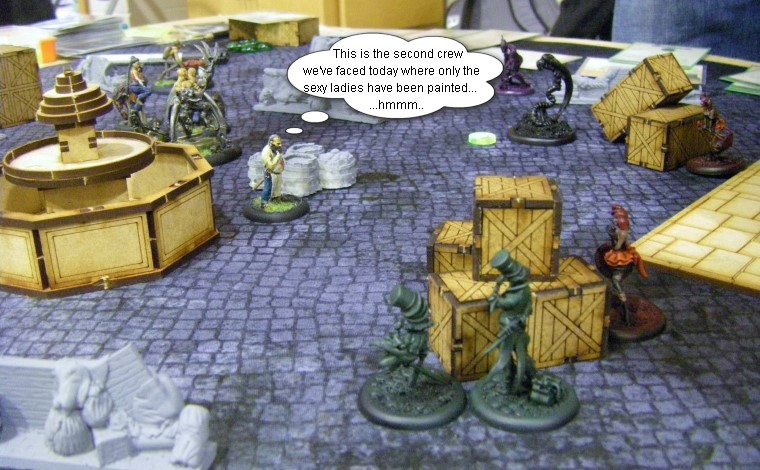 Malifaux, Gothic Steampunk Horror: Arcanists vs Seamus (Rezzer), Wyrd Games, 32mm