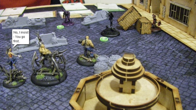 Malifaux, Gothic Steampunk Horror: Arcanists vs Seamus (Rezzer), Wyrd Games, 32mm