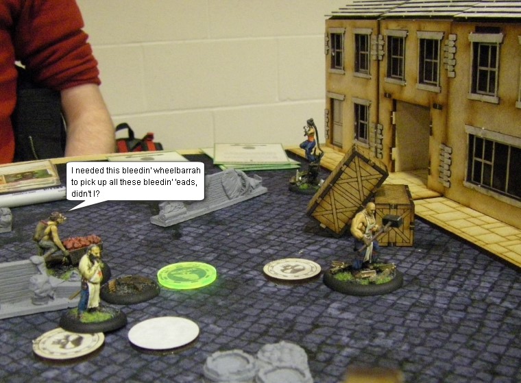 Malifaux, Gothic Steampunk Horror: Arcanists vs Seamus (Rezzer), Wyrd Games, 32mm