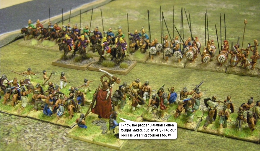 L'Art de la Guerre, Classical & Roman: Galatians vs Seleucid, 15mm