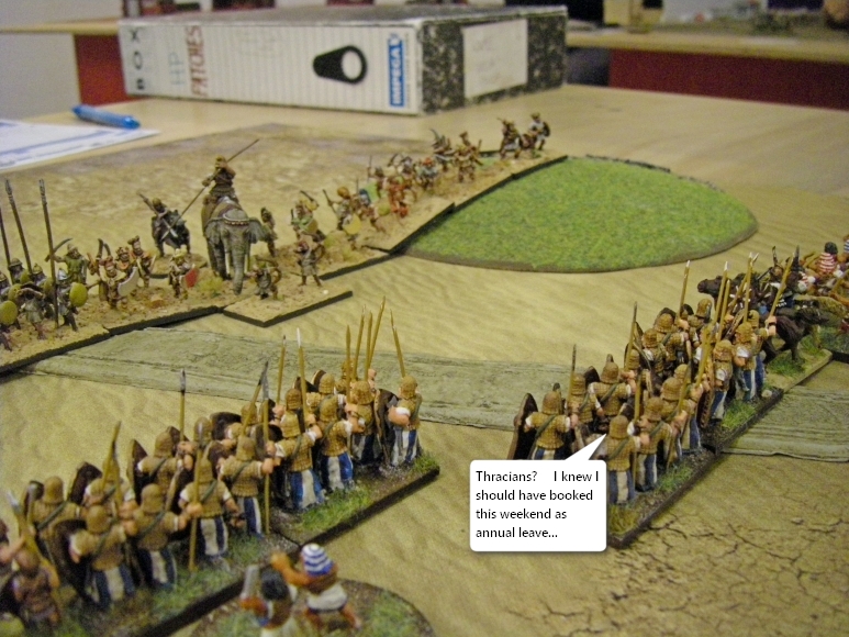 L'Art de la Guerre, 500BC-500AD: Saitic Egyptian vs Seleucid, 15mm