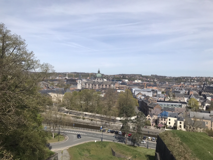 Bastogne and Namur : Travelling from Marksburg castle after playing ADLG