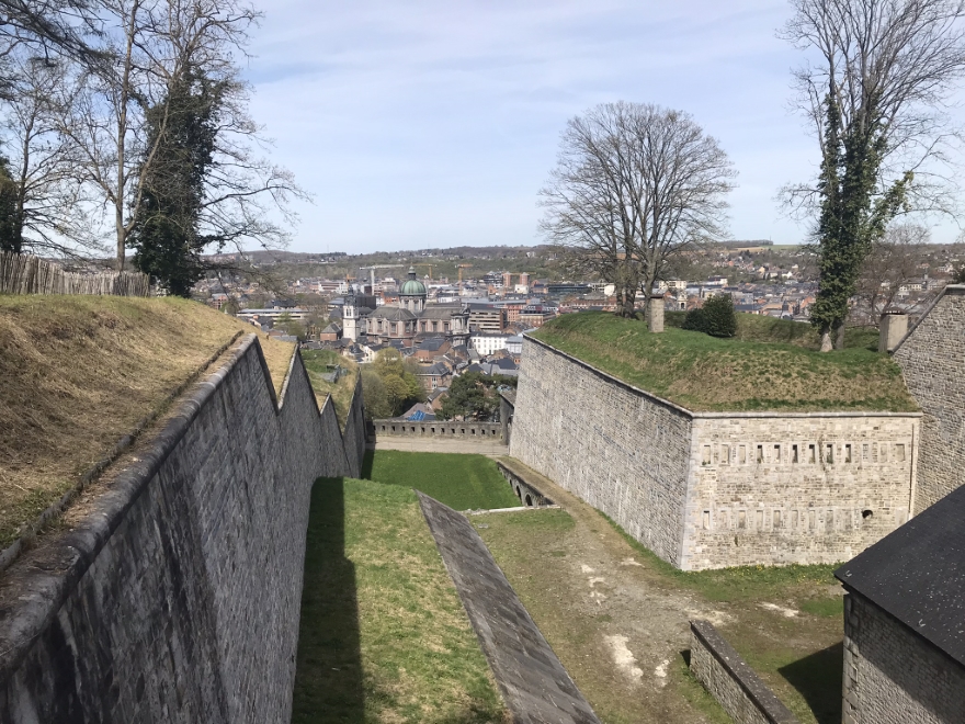 Bastogne and Namur : Travelling from Marksburg castle after playing ADLG