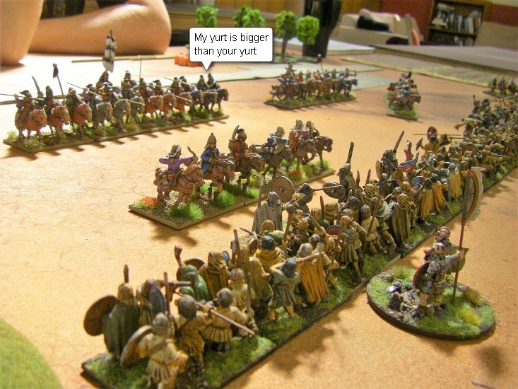 L'Art de la Guerre, Big Abona - The Roman World: Vikings vs Tribal Mongolian, 28mm