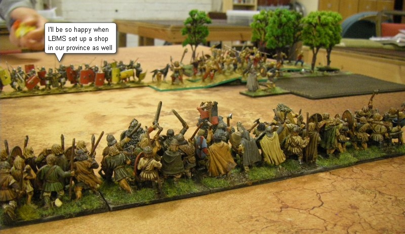 L'Art de la Guerre, Big Abona - The Roman World: Vikings vs Early Imperial Roman, 28mm