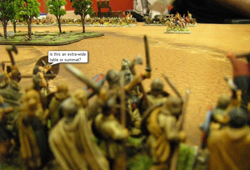 L'Art de la Guerre, Big Abona - The Roman World: Vikings vs Keith's Airfix MIR, 28mm