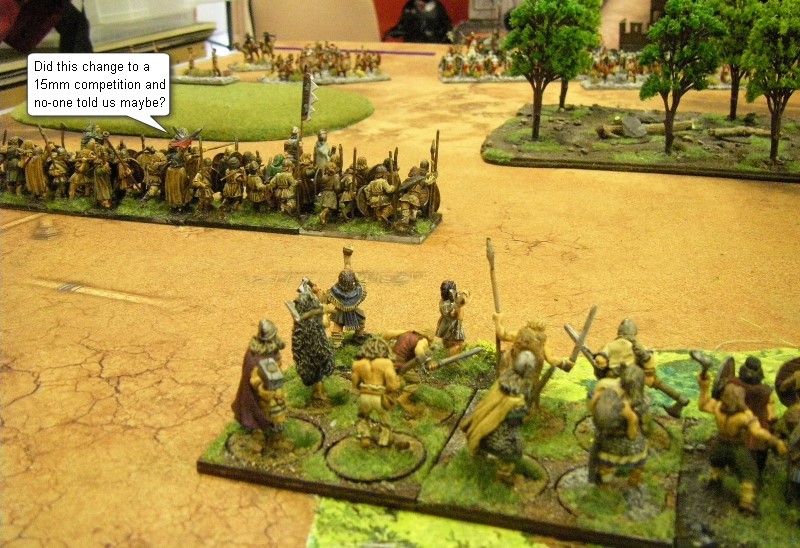 L'Art de la Guerre, Big Abona - The Roman World: Vikings vs Keith's Airfix MIR, 28mm