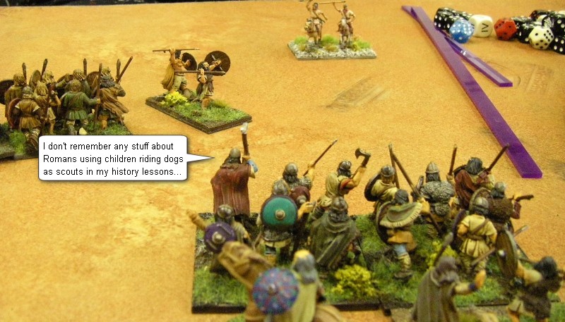 L'Art de la Guerre, Big Abona - The Roman World: Vikings vs Keith's Airfix MIR, 28mm