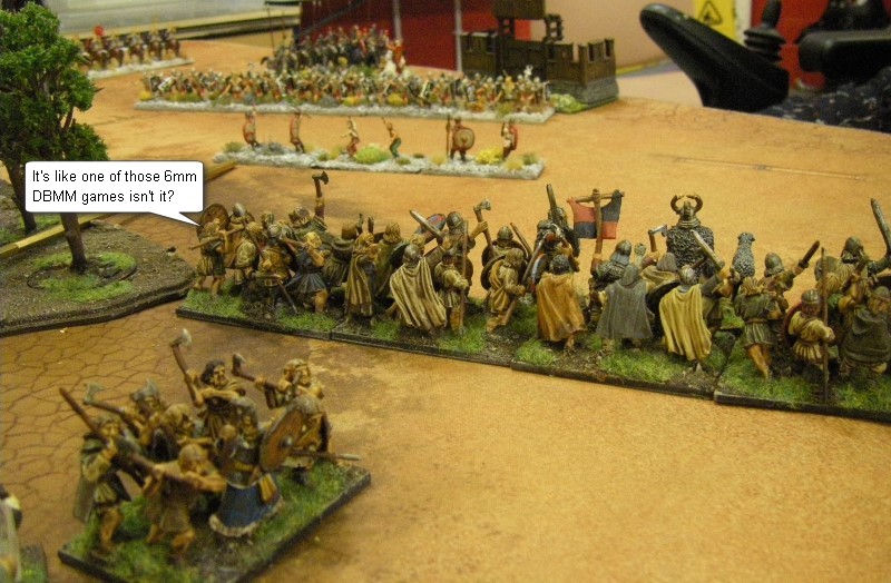 L'Art de la Guerre, Big Abona - The Roman World: Vikings vs Keith's Airfix MIR, 28mm