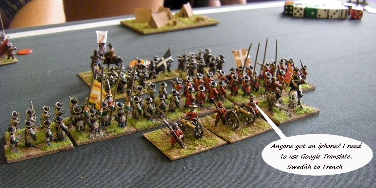 Field of Glory Renaissance Battle Louis XIV French vs Later TYW Swedish