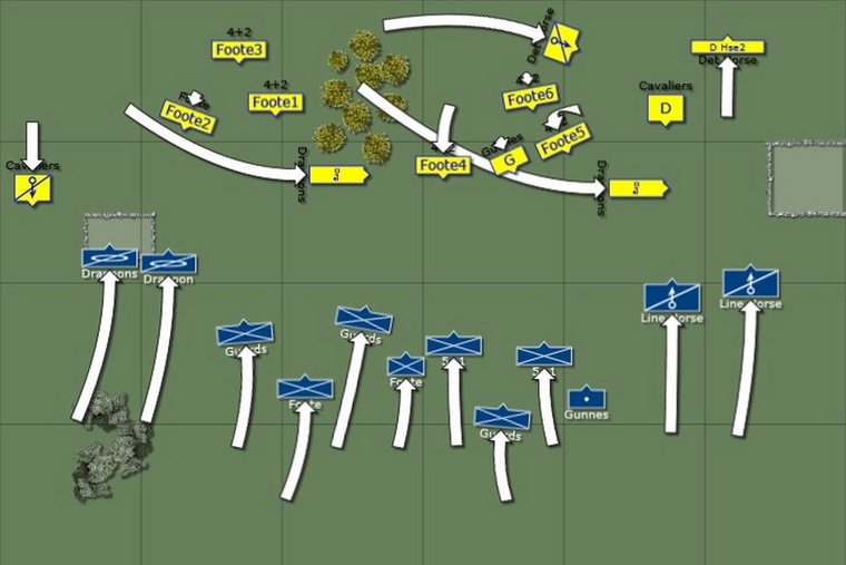 Battle Map for Louis XIV French vs 1650 TYW Swedish