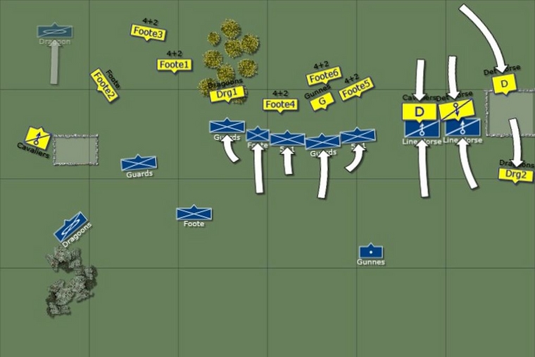 Battle Map for Louis XIV French vs 1650 TYW Swedish