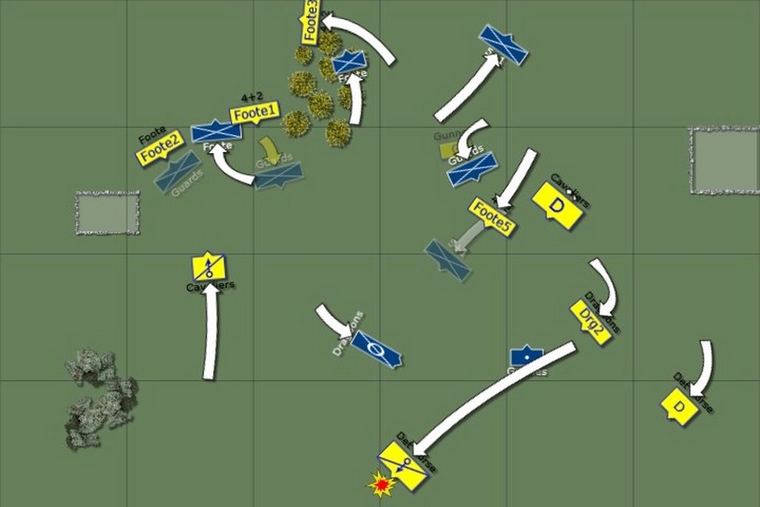 Battle Map for Louis XIV French vs 1650 TYW Swedish