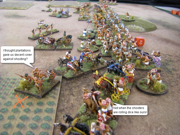 L'Art de la Guerre, Biblical: New Kingdom Egyptian vs New Kingdom Egyptian, 15mm