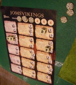 Gripping Beast's SAGA, 1-day Saga Viking battle board