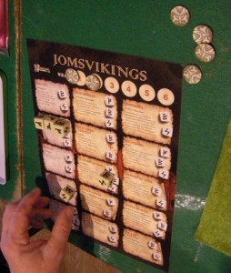 Gripping Beast's SAGA, 1-day Saga Jomsviking battle board