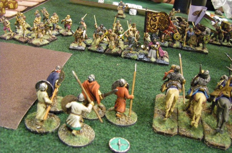 Saga, Dark Ages: Scaracens vs Various Viking Types, 28mm