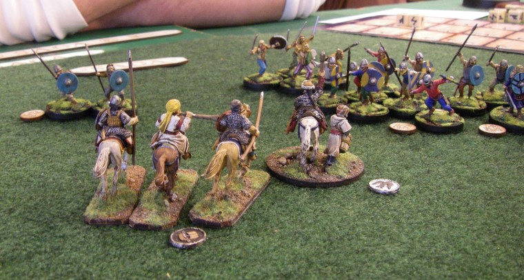 Saga, Dark Ages: Scaracens vs Various Viking Types, 28mm