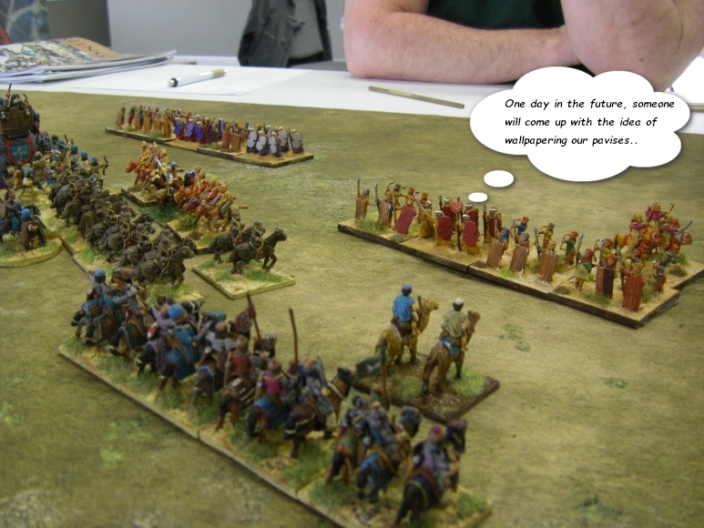 L'Art de la Guerre, Open Doubles: Sassanid Persian vs Early Aechemenid Persian , 15mm