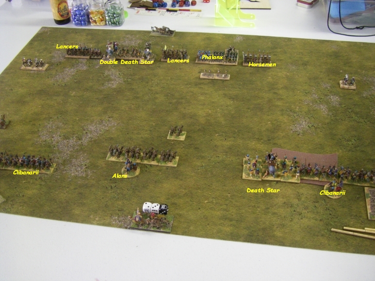 L'Art de la Guerre, Open Doubles: Sassanid Persian vs Graeco-Bactrian, 15mm