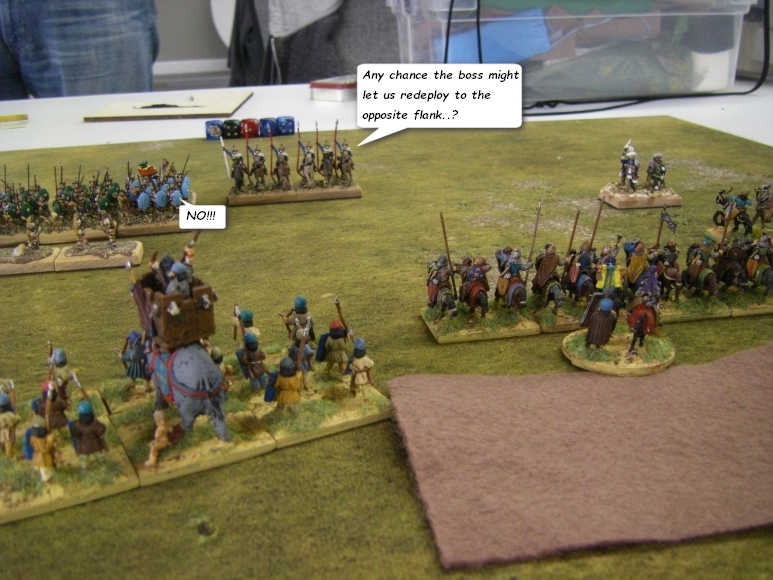 L'Art de la Guerre, Open Doubles: Sassanid Persian vs Graeco-Bactrian, 15mm