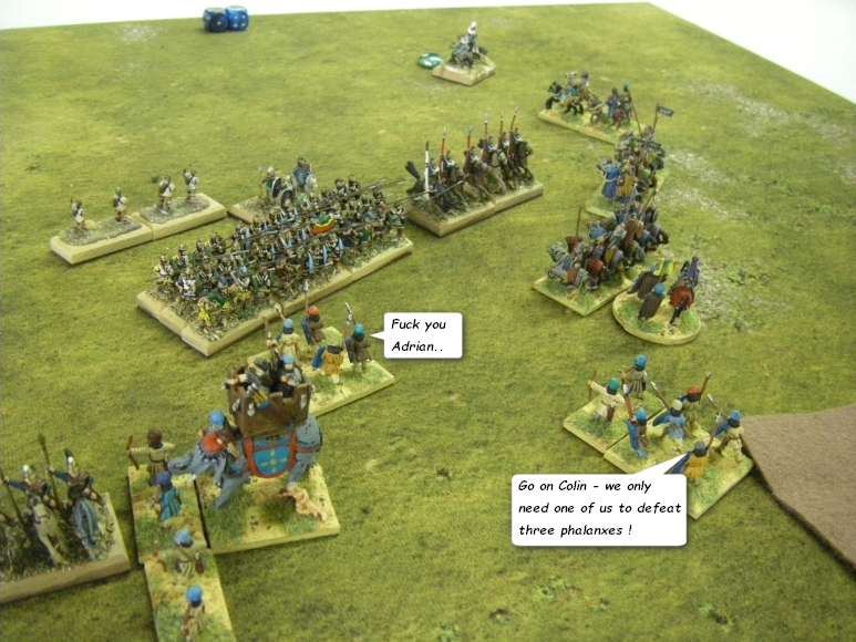 L'Art de la Guerre, Open Doubles: Sassanid Persian vs Graeco-Bactrian, 15mm