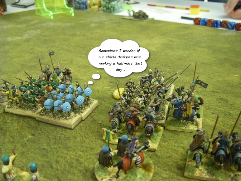 L'Art de la Guerre, Open Doubles: Sassanid Persian vs Graeco-Bactrian, 15mm