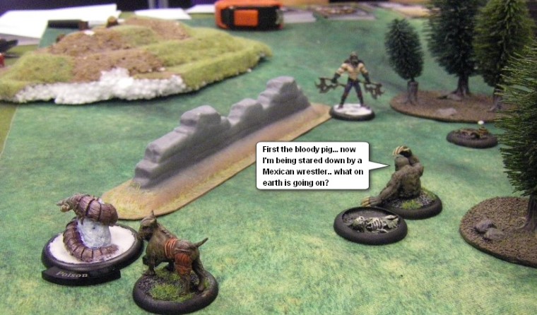 Malifaux, Steampunk Horror: Marcus (Arcanists) vs Mei Feng (Ten Thunders), 32mm