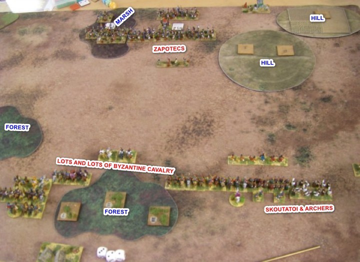 L'Art de la Guerre, The Early Dark Ages: Justinian Byzantine vs Zapotec, 15mm