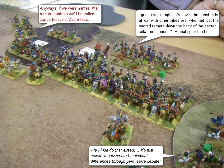 L'Art de la Guerre, The Early Dark Ages: Justinian Byzantine vs Zapotec, 15mm