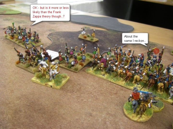 L'Art de la Guerre, The Early Dark Ages: Justinian Byzantine vs Zapotec, 15mm