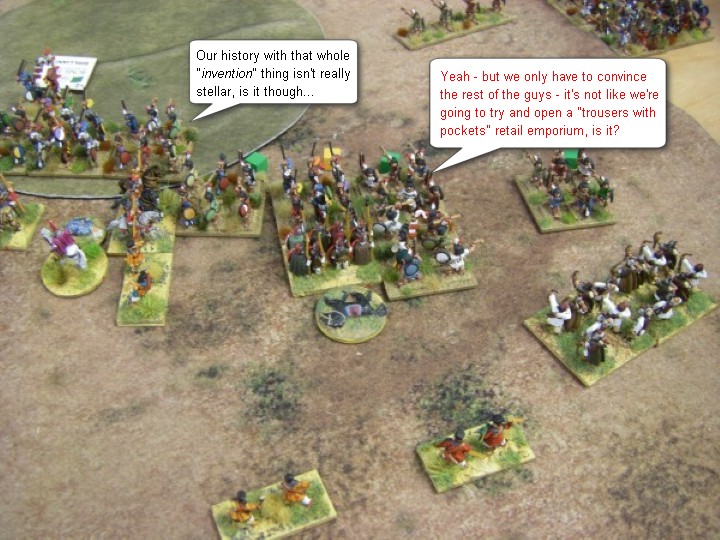 L'Art de la Guerre, The Early Dark Ages: Justinian Byzantine vs Zapotec, 15mm