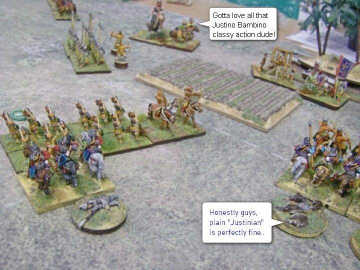 L'Art de la Guerre, The Early Dark Ages: Justinian Byzantine vs Justinian Byzantine, 15mm