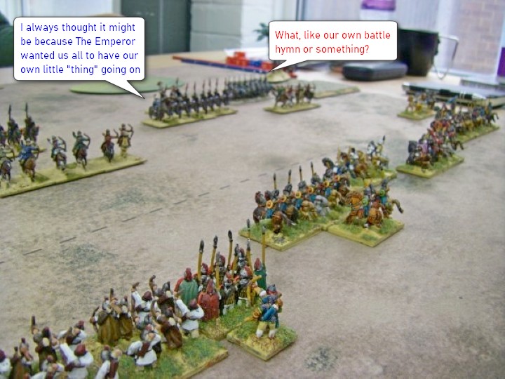 L'Art de la Guerre, The Early Dark Ages: Justinian Byzantine vs Thematic Byzantine, 15mm