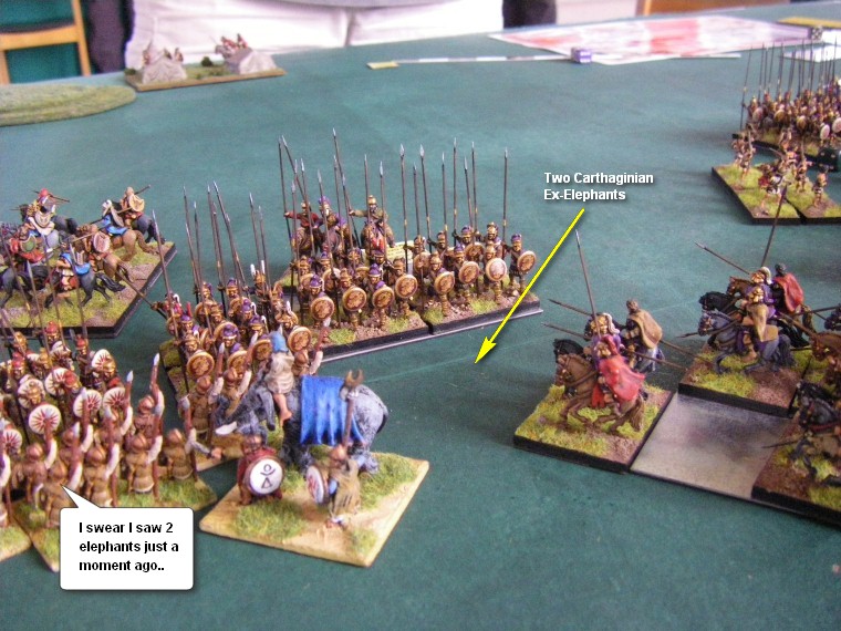 Field of Glory FoG Ancients V1.0: Later Carthaginian, Hannibal in Italy vs Alexandrian Macedonian, 15mm