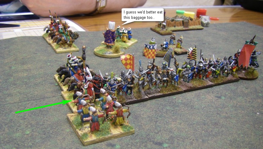 L'Art de la Guerre, Armies from 1066 or later: Ottoman Turkish vs 100YW French, 15mm