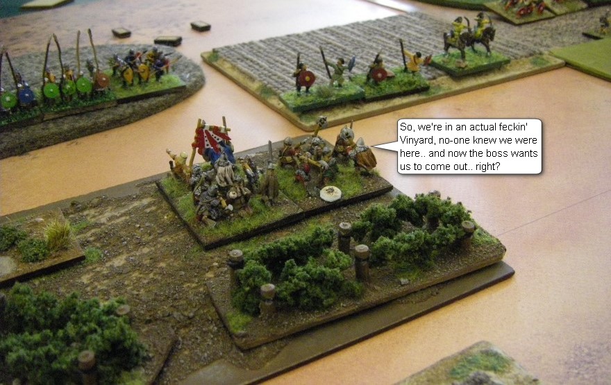 L'Art de la Guerre, Dark Ages & Early Feudal: Anglo-Irish vs Nikephorian Byzantine, 15mm