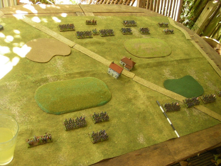 Bataille Empire, Napoleonic: Bataille Empire Test Scenario, 10mm