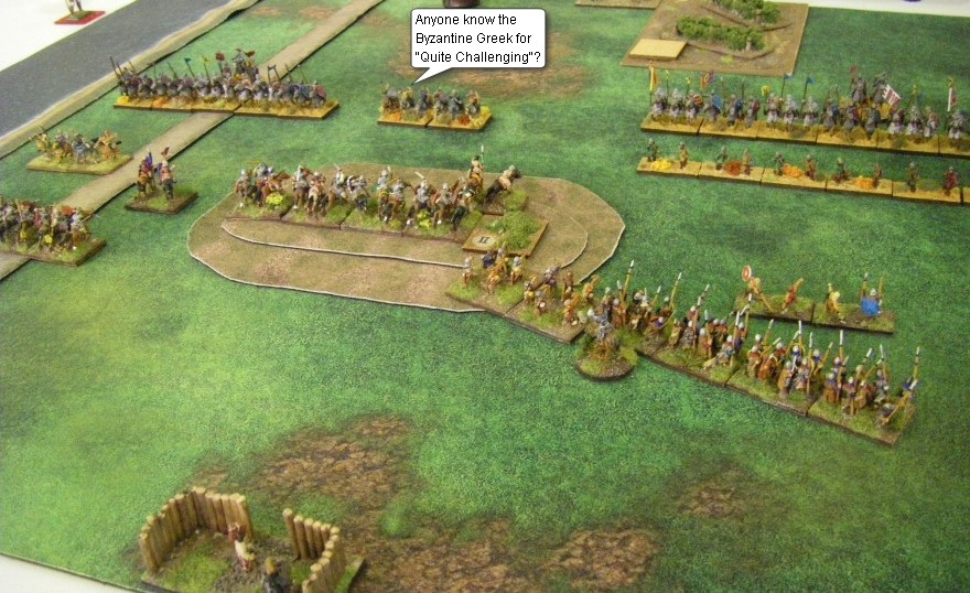 L'Art de la Guerre, Ancestors of the French: Norman vs Komnenan Byzantine, 15mm
