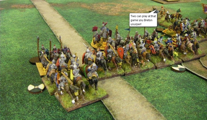 L'Art de la Guerre, Ancestors of the French: Norman vs Komnenan Byzantine, 15mm