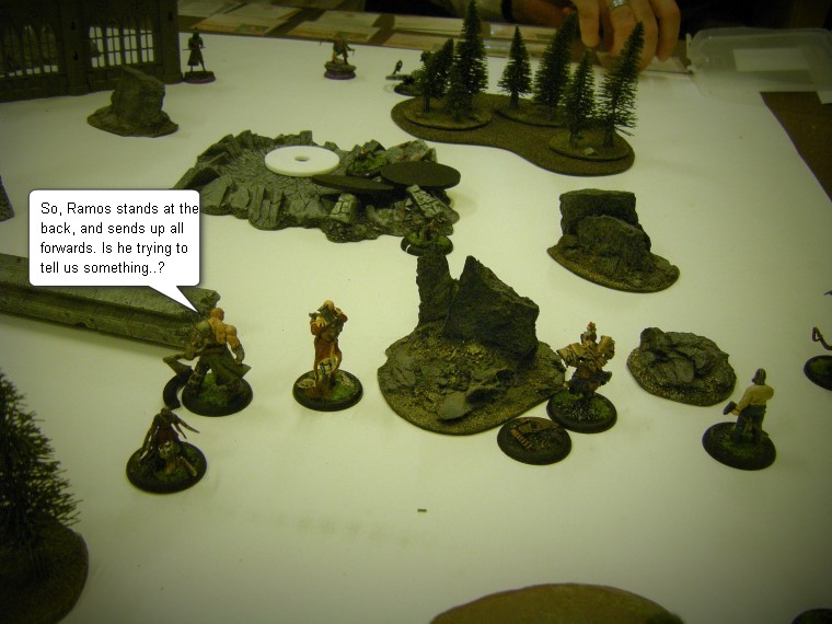 Malifaux, Steampunk Horror: Ramos (Arcanists) vs Shen Long (TT), 32mm