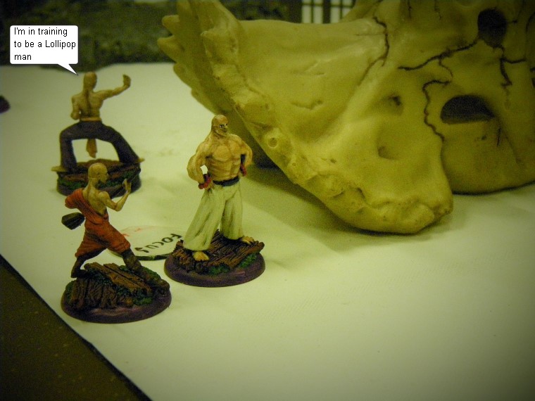 Malifaux, Steampunk Horror: Ramos (Arcanists) vs Shen Long (TT), 32mm