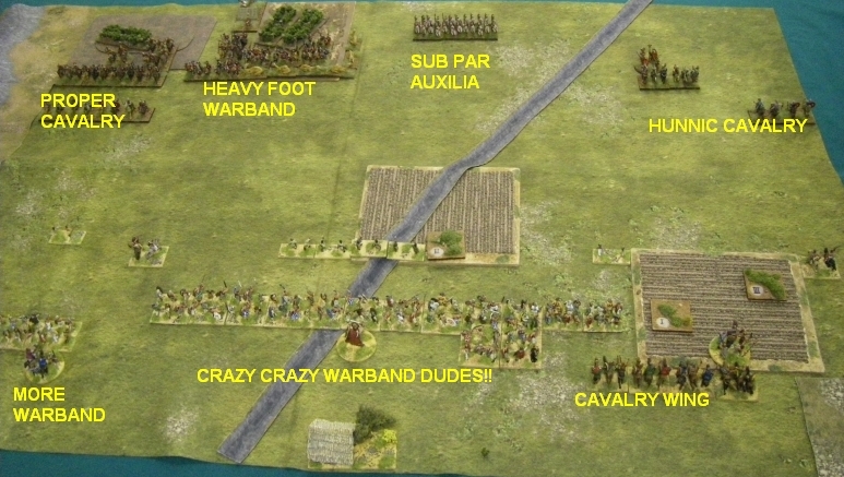 L'Art de la Guerre, The Roman Pond: Gallic vs Patrician Roman, 15mm