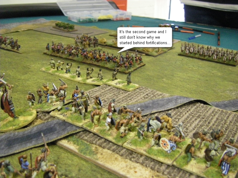 L'Art de la Guerre, The Roman Pond: Gallic vs Patrician Roman, 15mm