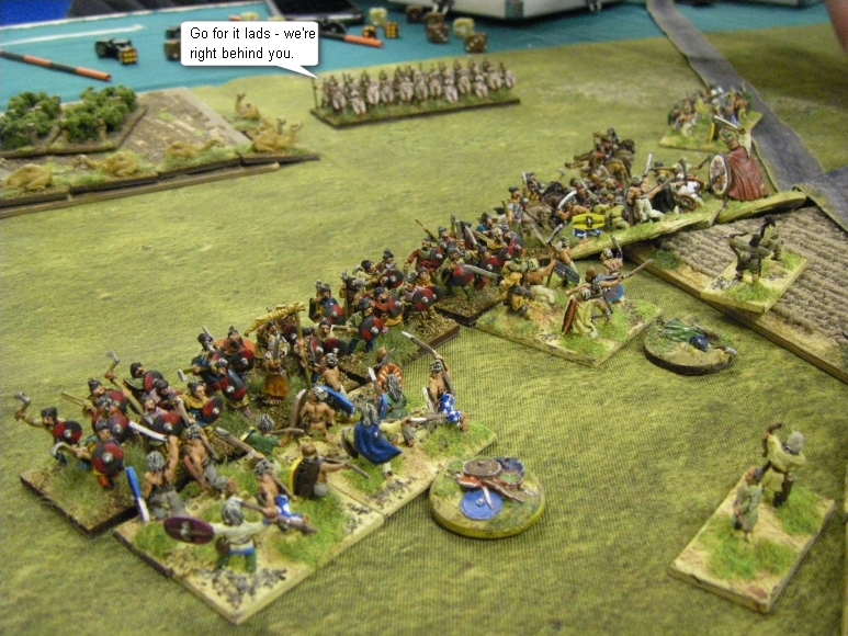 L'Art de la Guerre, The Roman Pond: Gallic vs Patrician Roman, 15mm