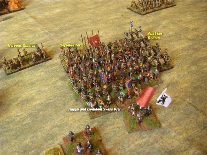 Imperial Austrian vs Huguenot, FoGR Battle report