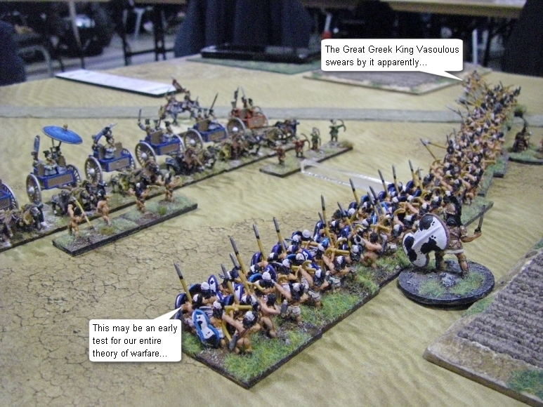 L'Art de la Guerre, Biblical: Achean (Mycenean) vs Zhou and Spring and Autumn Chinese, 15mm