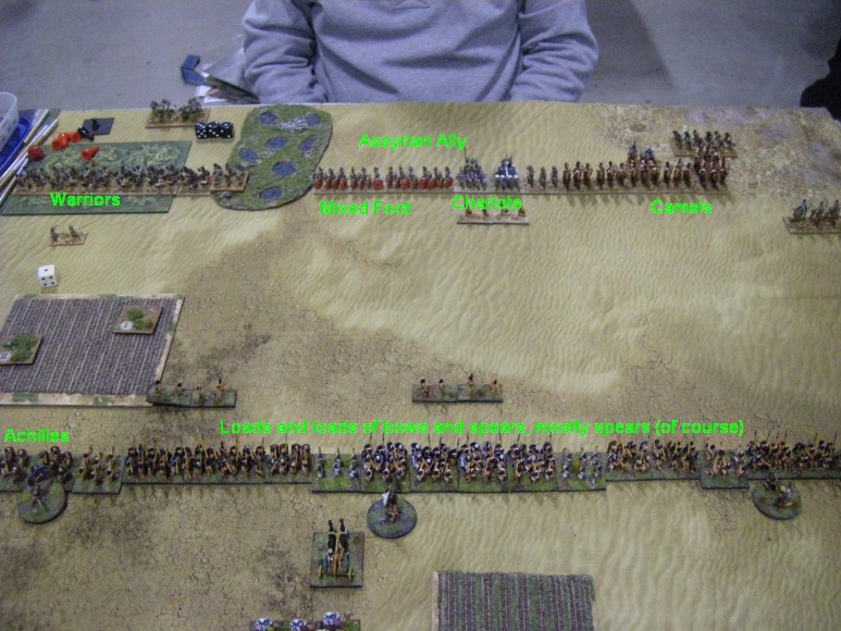 L'Art de la Guerre, Biblical: Achean (Mycenean) vs Ancient Bedouin, 15mm