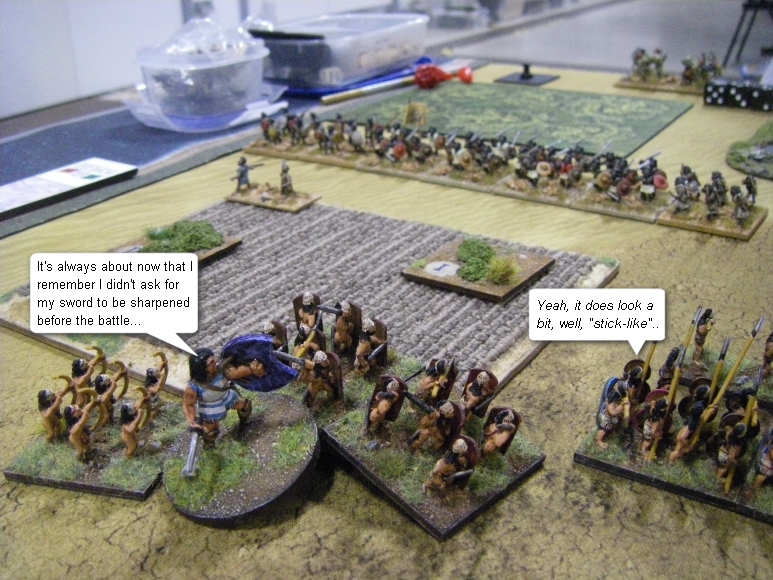 L'Art de la Guerre, Biblical: Achean (Mycenean) vs Ancient Bedouin, 15mm